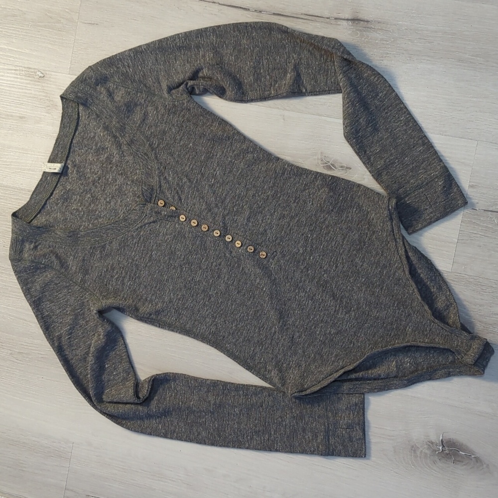 Free People L/S Bodysuit Sz XS/S